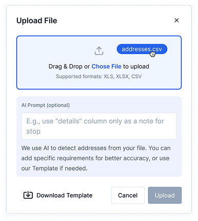 Upload Files