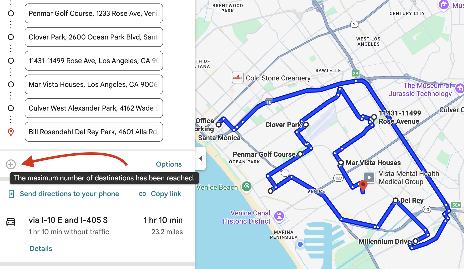 How to Add More Than 10 Stops in Google Maps