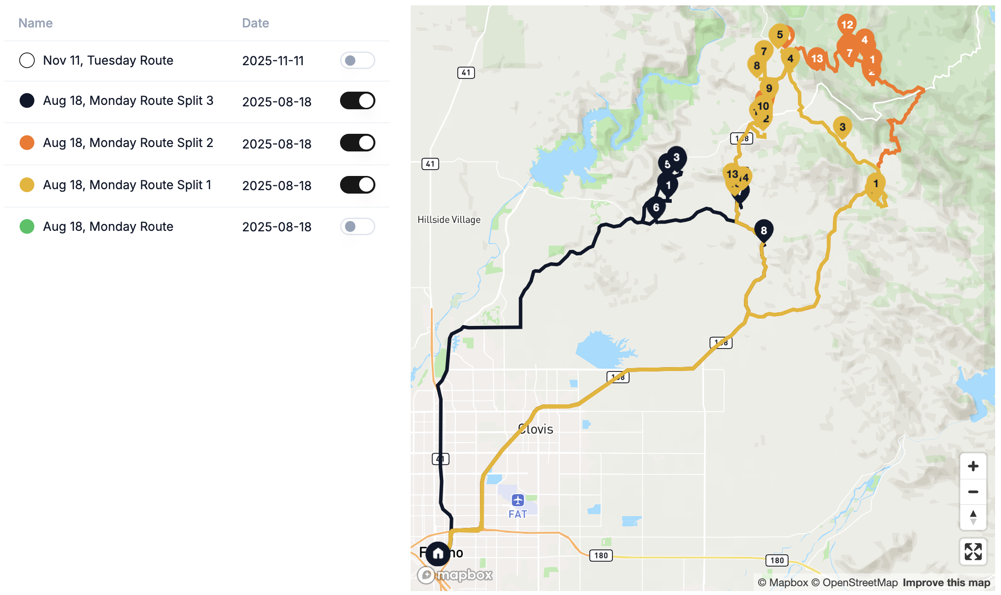 How to Split Stops Among Multiple Cars with Routerra