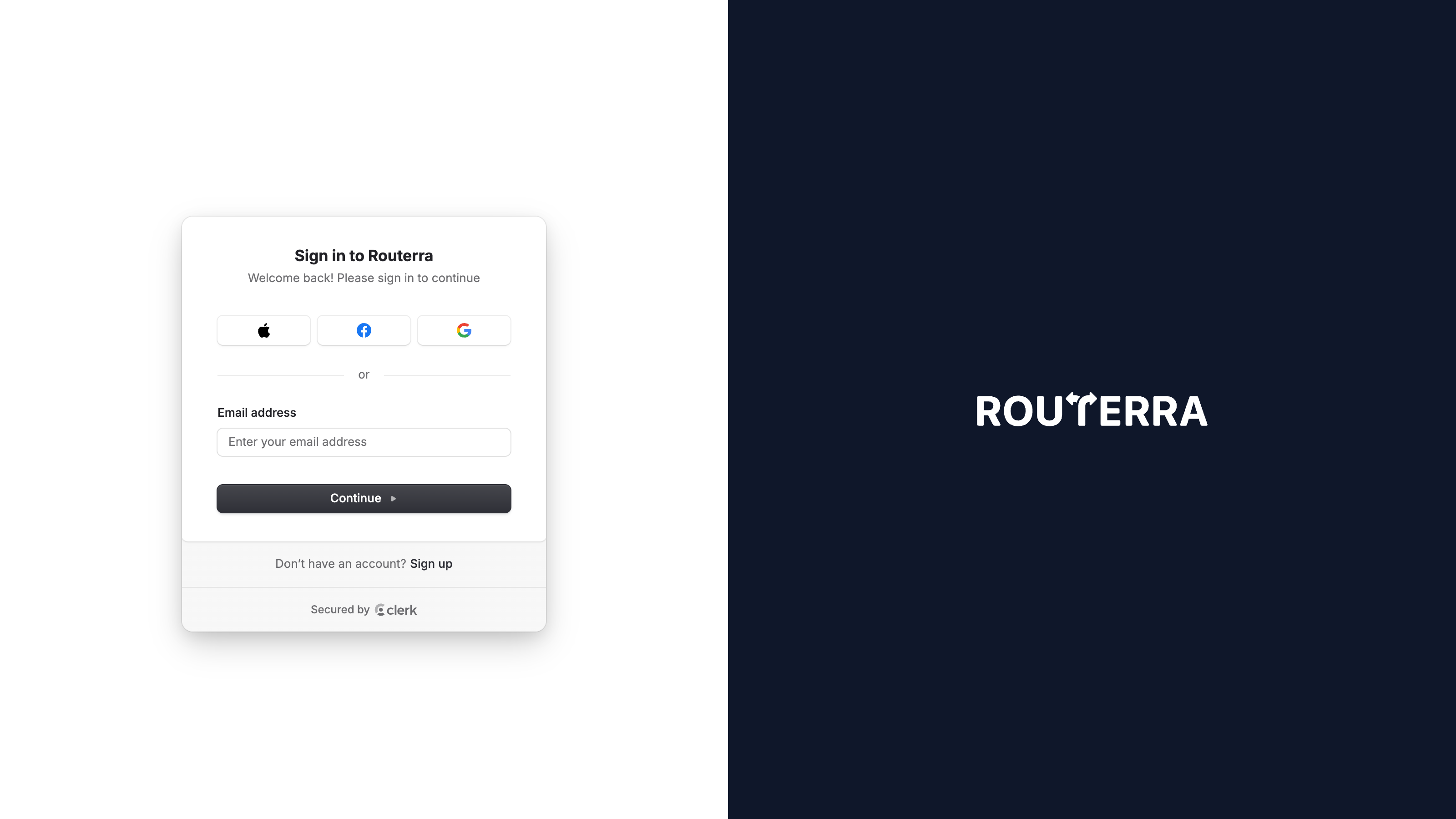 Web social sign-in buttons