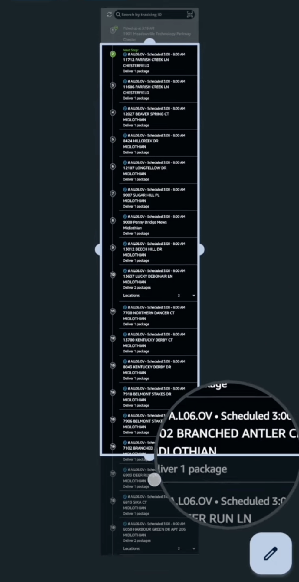 Take Flex stops screenshots