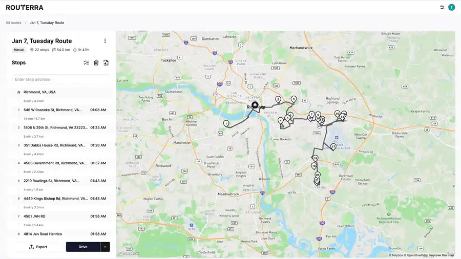 Fine-Tune Your Route: Seamless Stop Reordering in Routerra