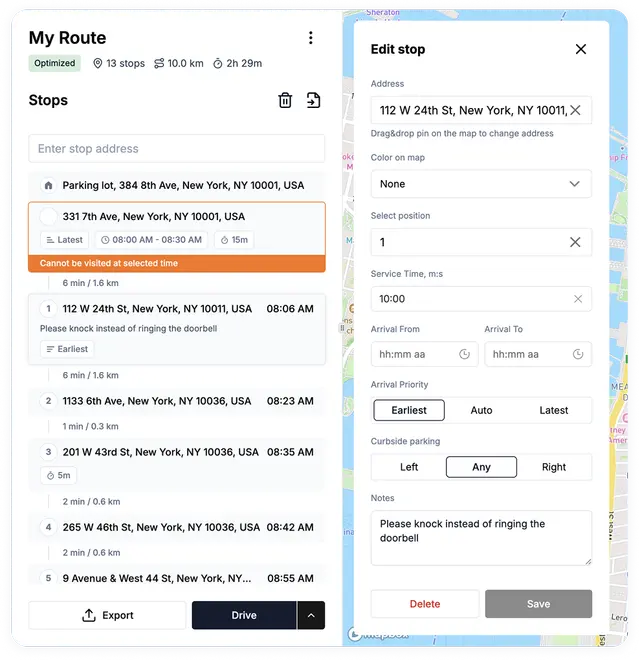 Routerra general settings